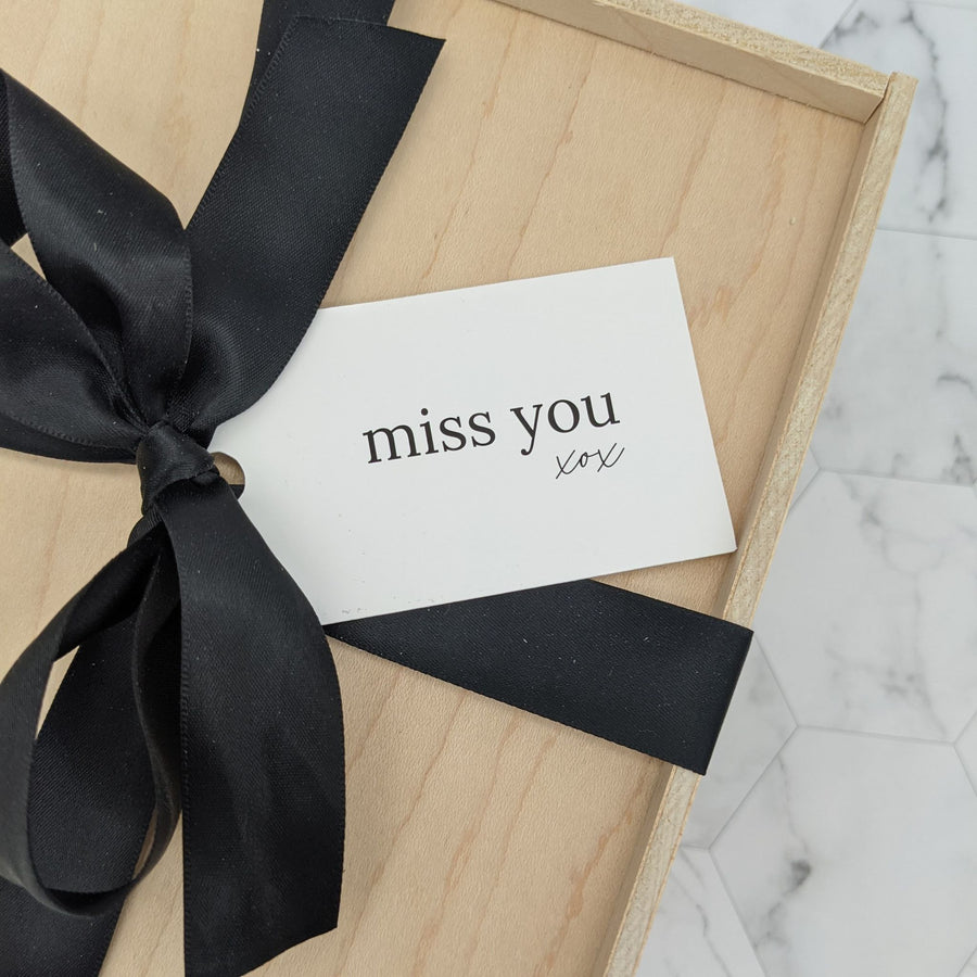 Miss You Gift Tag