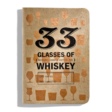 33 Books Co. - 33 Glasses Of Whiskey Journal