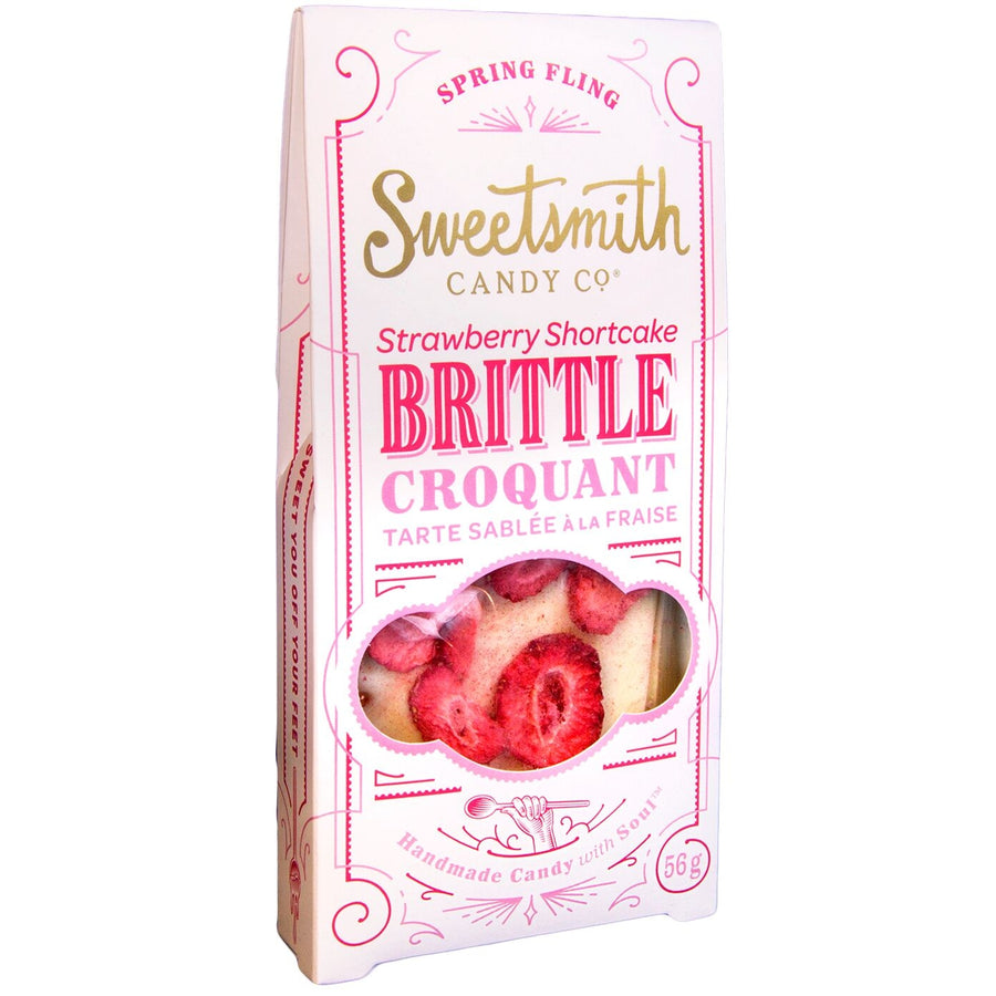 Sweetsmith Candy Co. - Strawberry Shortcake Brittle
