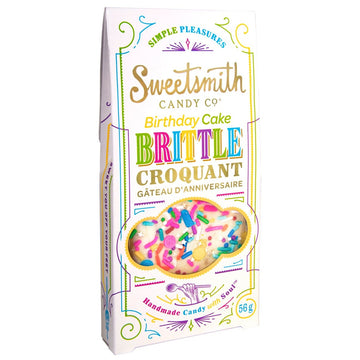 Sweetsmith Candy Co. - Vanilla Birthday Cake Brittle