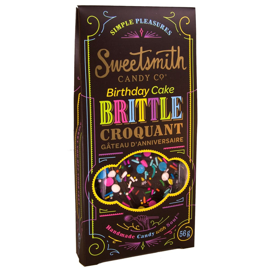 Sweetsmith Candy Co. - Chocolate Birthday Cake Brittle