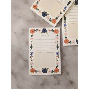 Mimi & August - Floral Notepad