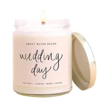 Sweet Water Decor - Wedding Day Soy Candle 9oz
