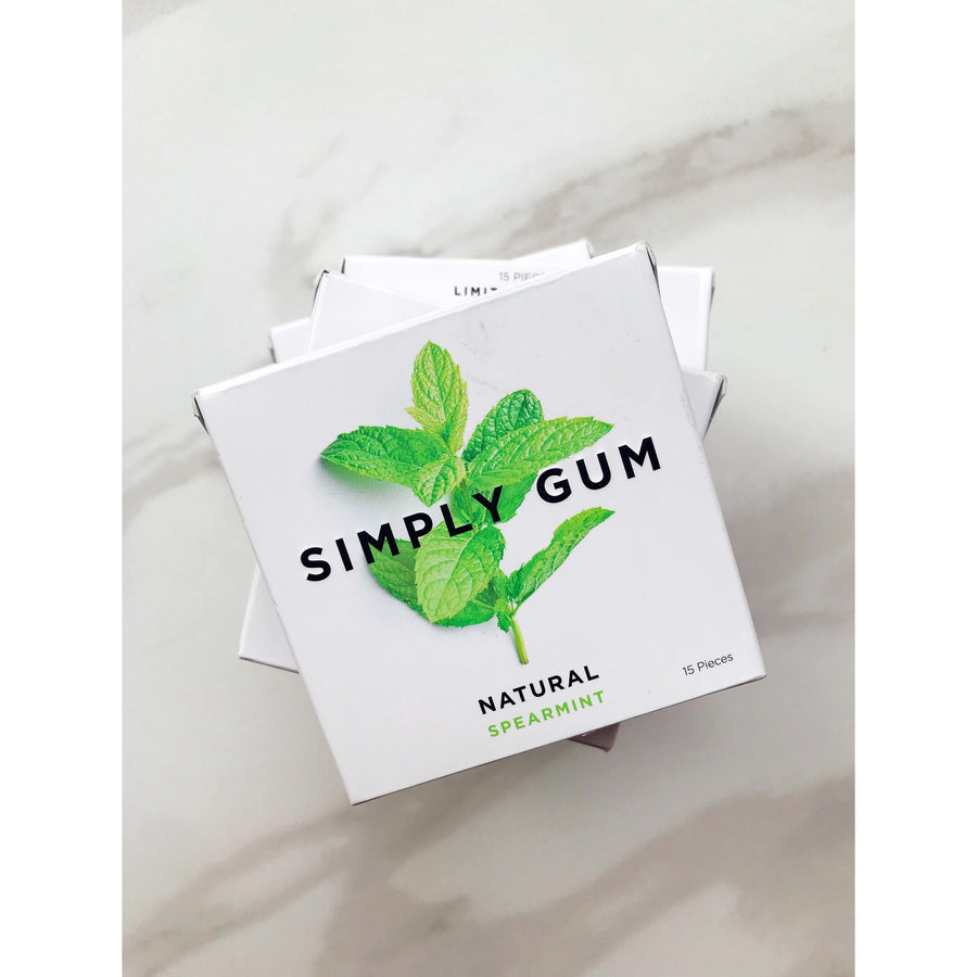 Simply Gum - Spearmint Natural Chewing Gum