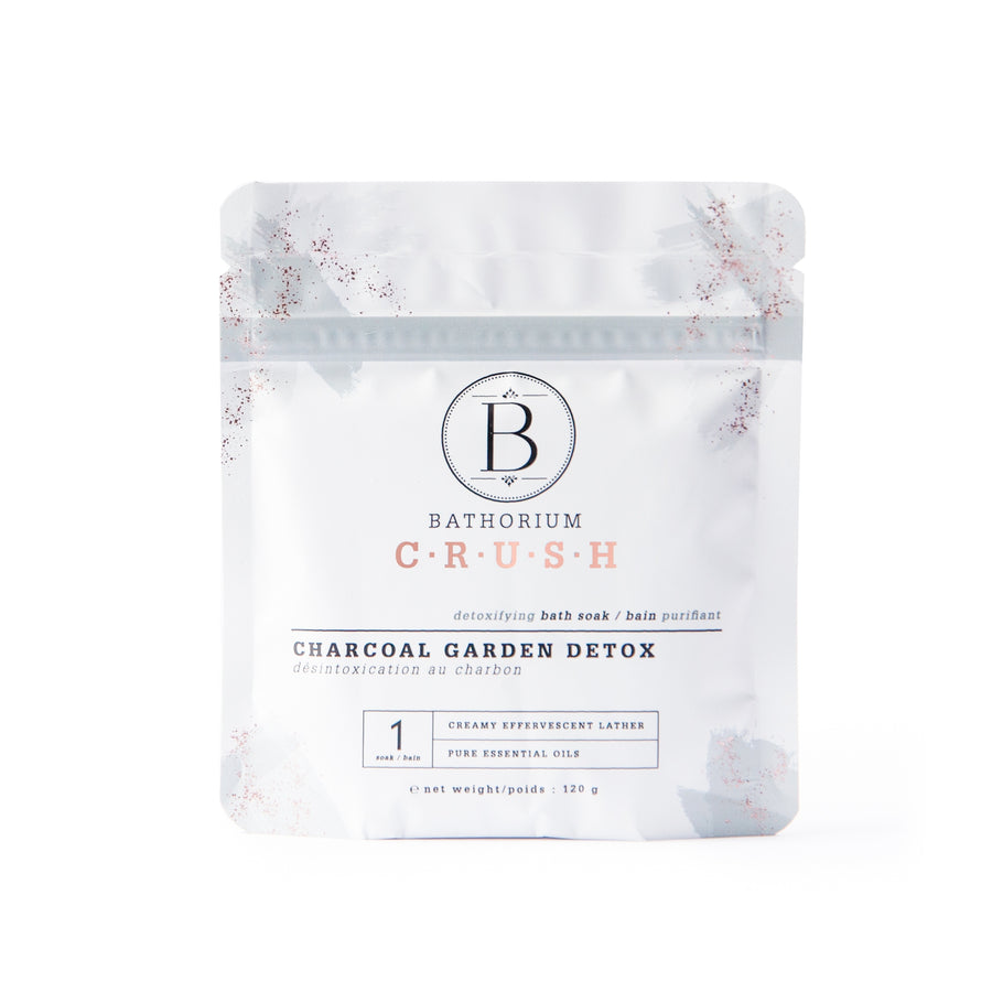 Bathorium  - Charcoal Garden Detox Crush Soak