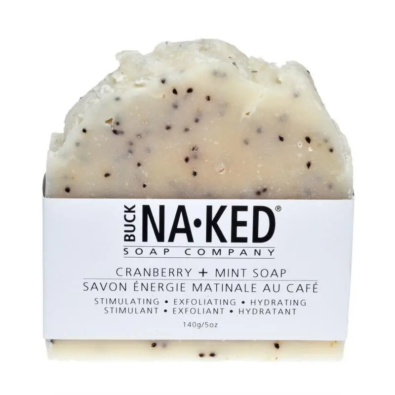 Buck Naked Soap Company -  Cranberry Mint Soap